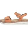 RIEKER Dámske sandále REMONTE D0Q52-38 oranžová S4