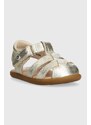 Detské sandále UGG I KOLDING METALLIC zlatá farba