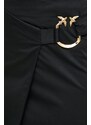 Sukňa Pinko čierna farba, mini, áčkový strih, 103081.A1L2