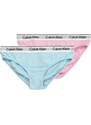 Calvin Klein Underwear Nohavičky svetlomodrá / ružová / čierna / biela