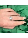 OLIVIE Strieborný luxusný prsteň 7226