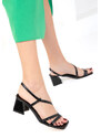 Soho Black Women's Classic Heeled Shoes 18016