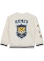 Detský sveter Kenzo Kids béžová farba, tenký