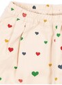 Detské bavlnené nohavice Konges Sløjd PREMIUM ružová farba, vzorované