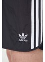 Šortky adidas Originals Adicolor Sprinter pánske, čierna farba, HS2069