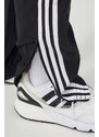 Nohavice adidas Originals Adicolor Woven Firebird Track Top pánske, čierna farba, vzorované, IT2501