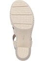 Dámske sandále RIEKER 67526-62 béžová S4
