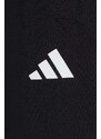 Bežecké nohavice adidas Performance Own the Run čierna farba, s potlačou, IS0379
