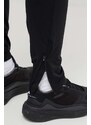 Bežecké nohavice adidas Performance Own the Run čierna farba, s potlačou, IS0379