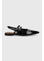 Kožené balerínky Vagabond Shoemakers HERMINE HERMINE čierna farba, s otvorenou pätou, 5733-260-20