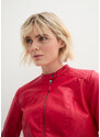 bonprix Koženková bunda, farba červená, rozm. 34