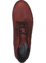 Vasky Hillside Waterproof Red - Pánske kožené členkové topánky červené, ručná výroba jesenné / zimné topánky