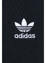 Šaty adidas Originals 3-Stripes Raglan čierna farba, mini, oversize, IU2534
