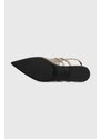 Kožené balerínky Vagabond Shoemakers HERMINE béžová farba, s otvorenou pätou, 5733-260-09