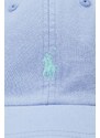 Detská bavlnená šiltovka Polo Ralph Lauren jednofarebná