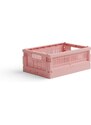 Skladacia prepravka mini Made Crate - candyfloss pink