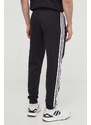 Tepláky adidas Originals 3-Stripes Pant čierna farba, s nášivkou, IU2353