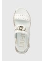 Sandále Liu Jo LIU JO MAXI WONDER SANDAL 27 dámske, biela farba, na platforme, BA4107P010201111