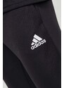 Tréningové nohavice adidas Performance Entrada 22 HC0332 pánske, čierna farba, priliehavé, HC0332