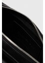Kožená kozmetická taška Calvin Klein Jeans čierna farba,K50K511448