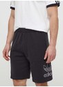 Bavlnené šortky adidas Originals Adicolor Outline Trefoil čierna farba, IU2370