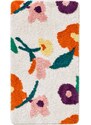 bonprix Tuftovaná kúpeľňová predložka s kvetovaným dizajnom, farba pestrá
