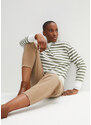 bonprix Strečové džínsy, Barrel, s vysokým pásom, farba hnedá, rozm. 54