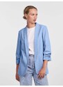 PIECES Blejzer 'Bosella' modrosivá