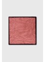 Hodvábna šatka Guess ružová farba, vzorovaná, GFBOXW P4201