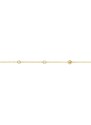 Strieborný pozlátený náhrdelník Michael Kors