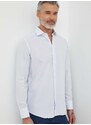 Bavlnená košeľa Liu Jo pánska, slim, s talianskym golierom