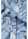ŠATY GANT REL MAGNOLIA PRINT SHIRT DRESS modrá 32