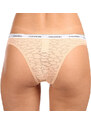 3PACK dámske nohavičky brazilky Calvin Klein viacfarebné (QD5068E-GP9)