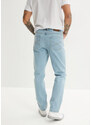bonprix Džínsy, s bočným elastickým pásom, Classic Fit Straight, farba modrá