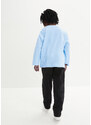 bonprix Chlapčenské pyžamo z bio bavlny, farba čierna