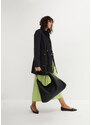 bonprix Parka bunda, bavlnená, utility štýl, polodlhá, farba čierna