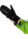 Karpos LAVAREDO rukavice čierne/zelené fluo