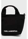 Kabelka Karl Lagerfeld čierna farba