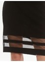 Šaty LIU-JO v čiernej farbe s krátkym rukávom