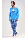 Modré pánske pyžamo Sleep well