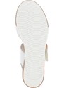 RIEKER Dámske sandále REMONTE D1P50-80 biela S4