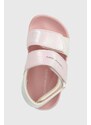 Detské sandále Calvin Klein Jeans ružová farba