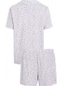Spodné prádlo Dámske pyžamo WOVEN SHORT SET 000QS6967ELNU - Calvin Klein