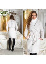 Style fashion Sexy Koucla Musthave Coat with golden details