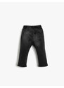 Koton Jeans Pants Elastic Waist Pocket Cotton