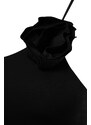 Trendyol Collection Čierna kvetinová aplikovaná obyčajná majokini na jedno rameno