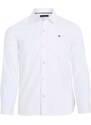 Bavlnená košeľa Tommy Hilfiger biela farba