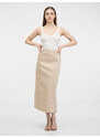 Orsay Beige women's denim skirt - Women's