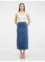 Orsay Blue Denim Skirt - Women