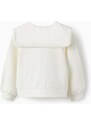 Detský sveter zippy béžová farba, tenký